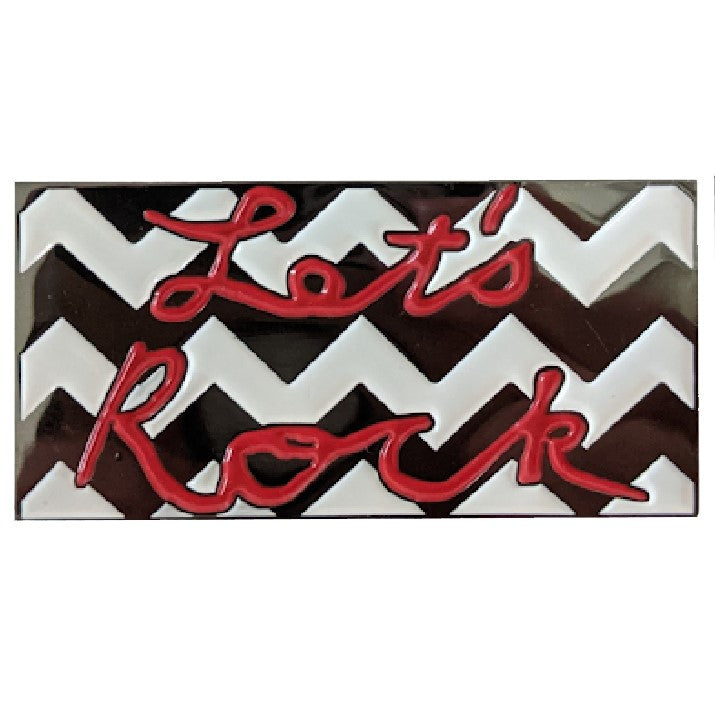Let's Rock Enamel Pin