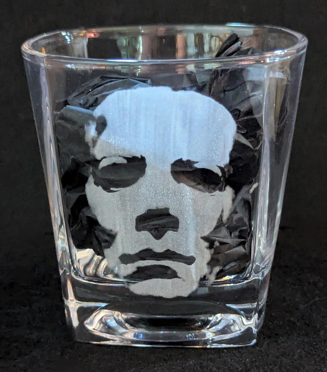 Michael Myers Rocks Glass