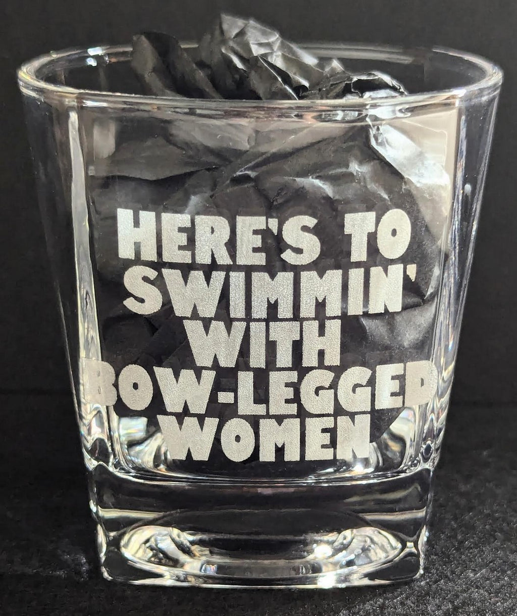 Jaws Rocks Glass